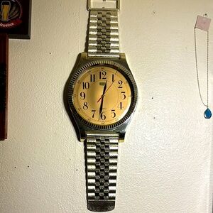 Giant watch clock ELECO vintage